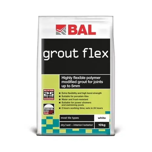 Universal Flexible Grout White 5kg