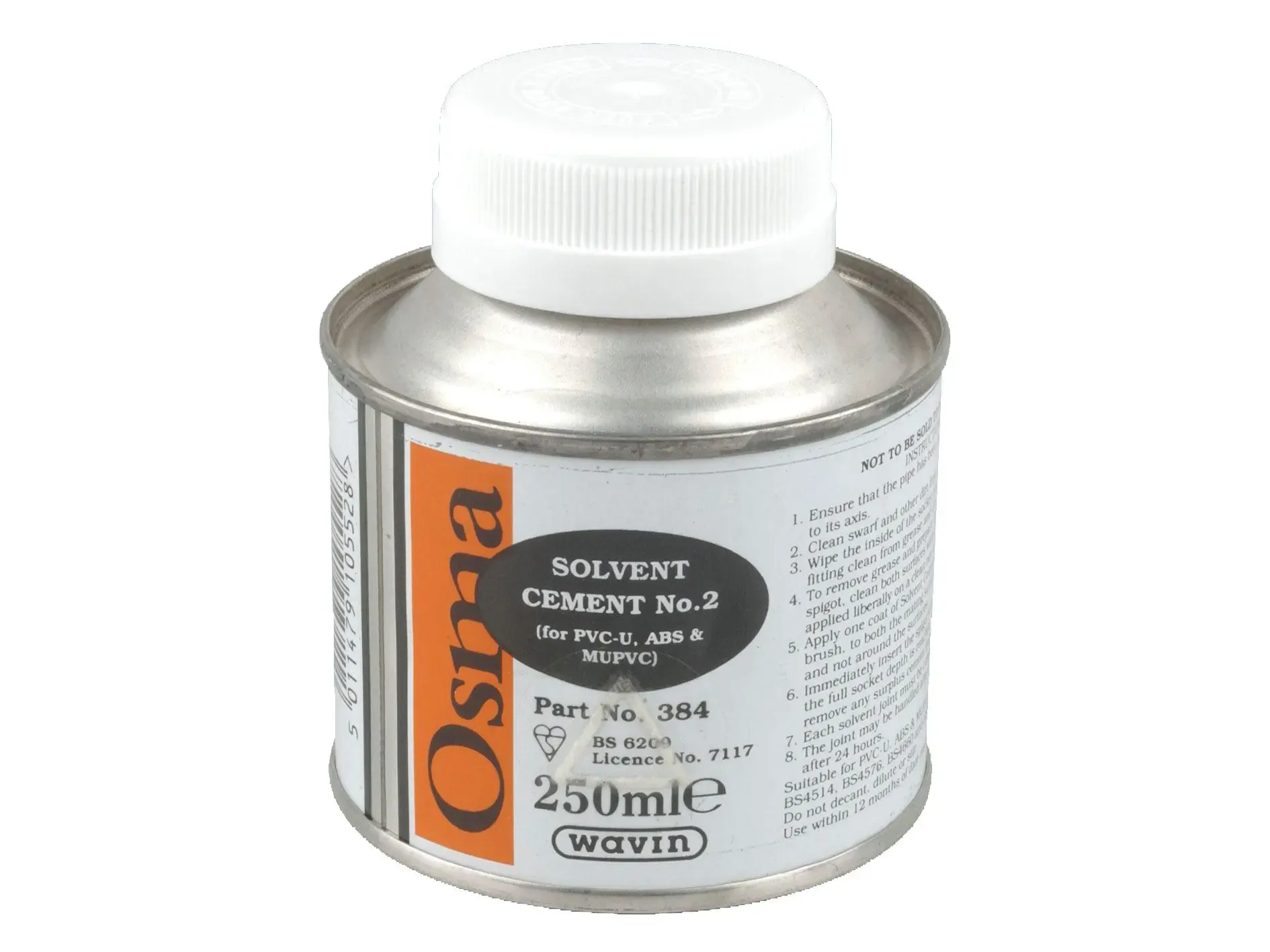 Solvent Cement 250ml can