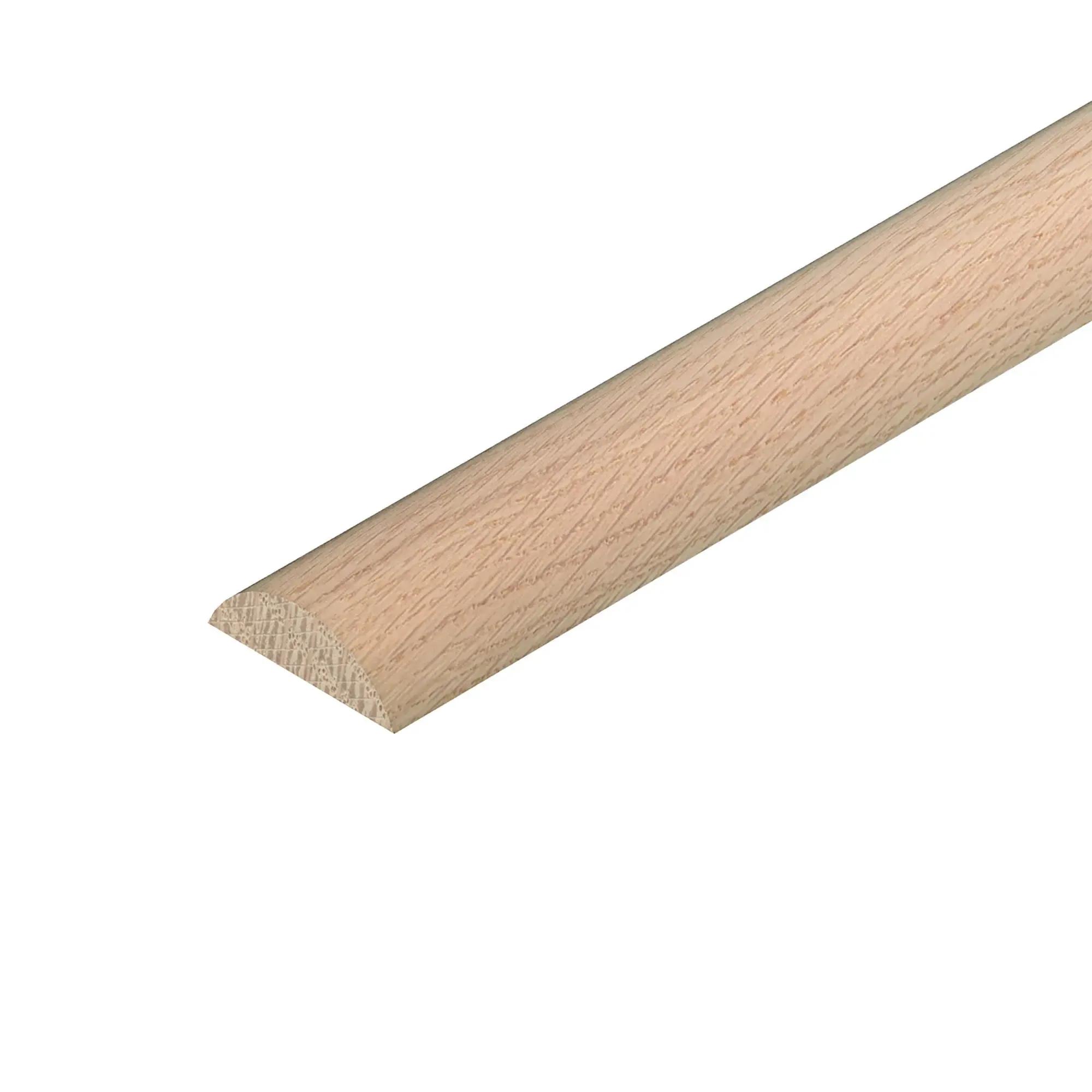 Oak Half Round Moulding 18 x 6mm x 2.4m