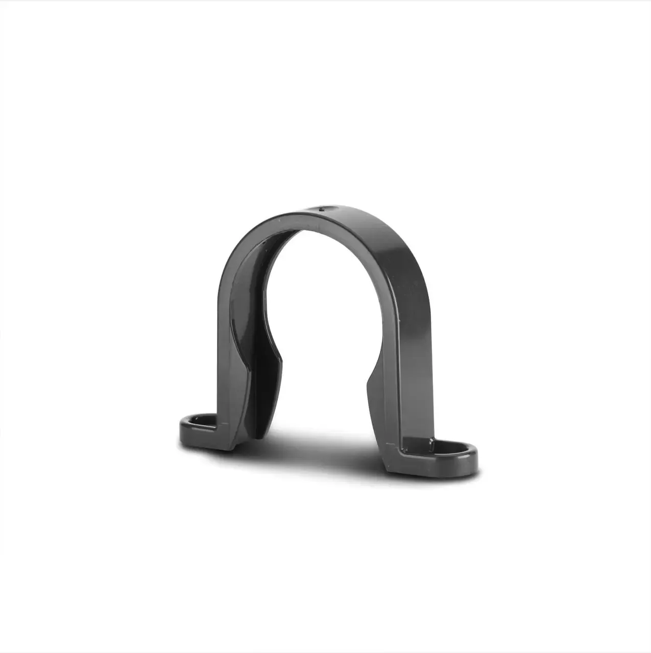 40mm Black Pipe Clip