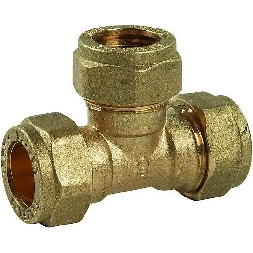 Equal Tee Compression Fitting 15mm