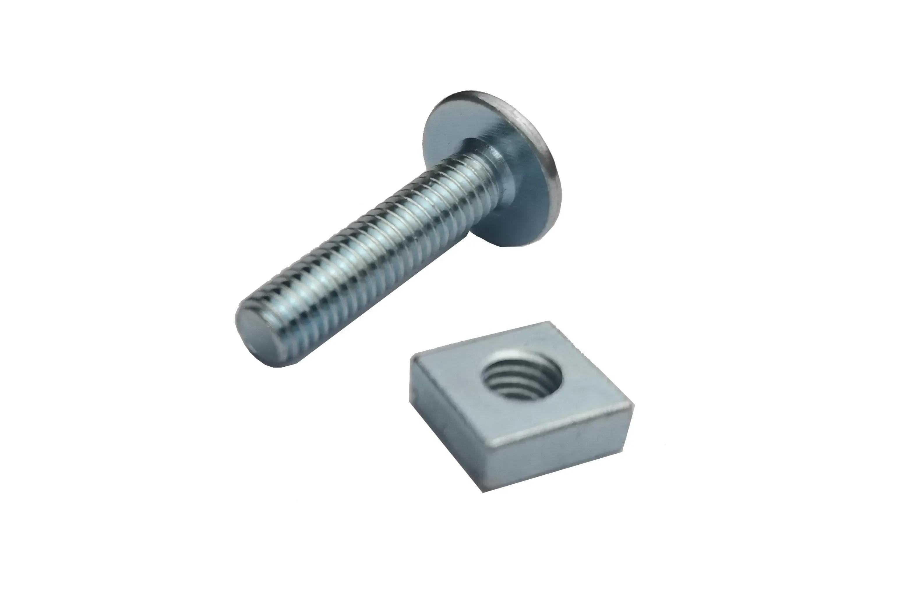 Roofing Bolt & Nut, M6 x 25mm (Qty.10)