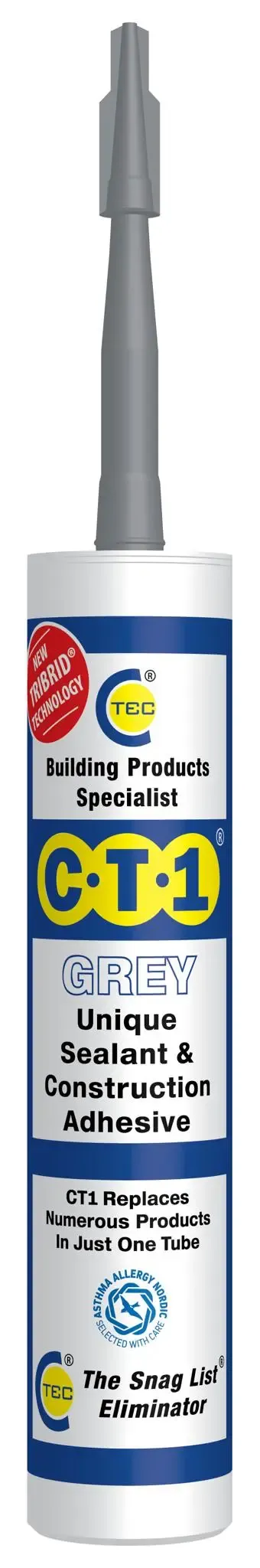 CT1 Grey Sealant Tube 290ml