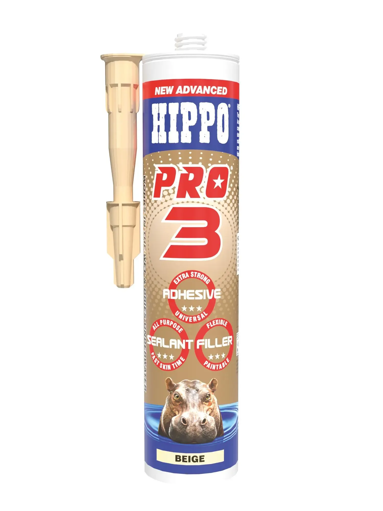 Hippo Pro 3 Beige 290ml