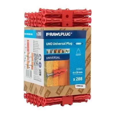 Universal Plug - Red, 28mm (Qty.288)