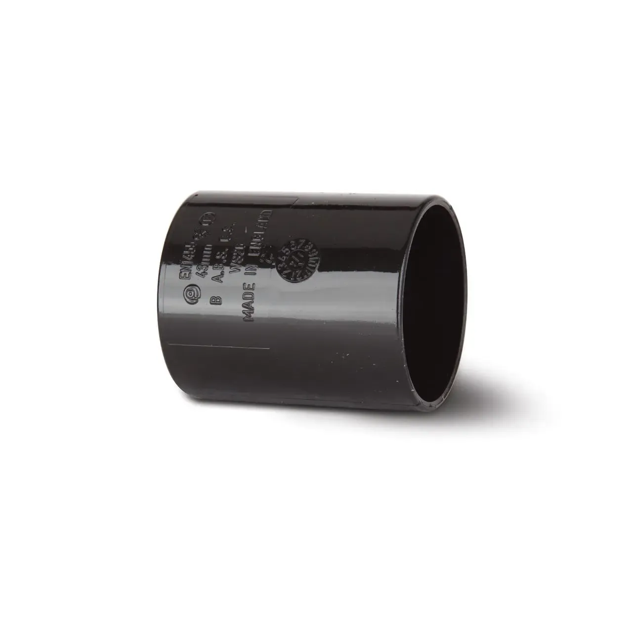 32mm Black Straight Coupling