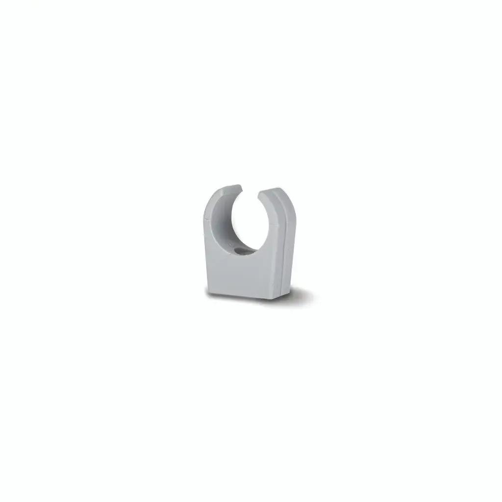 Overflow 21.5mm Pushfit Pipe Clip Grey