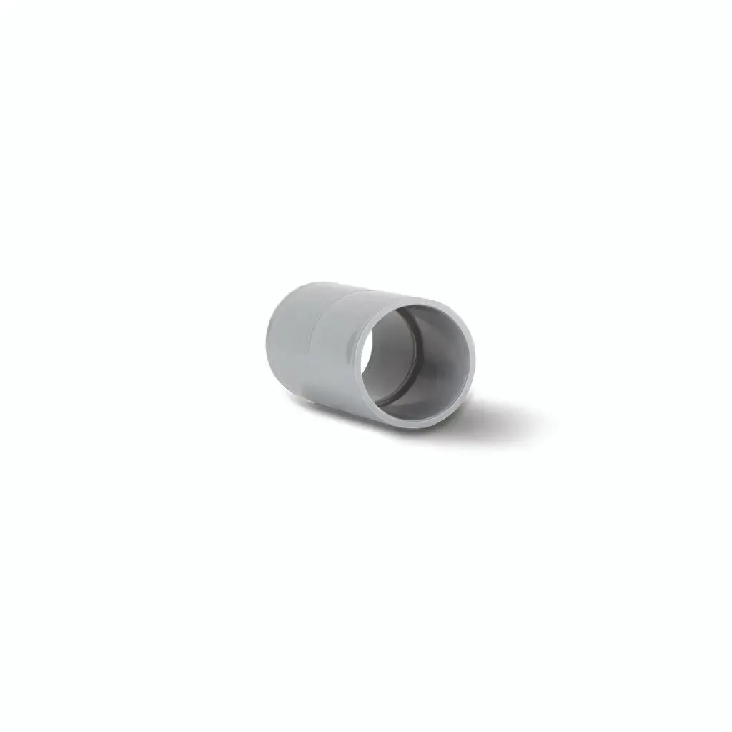 Overflow 21.5mm Pushfit Connector Grey