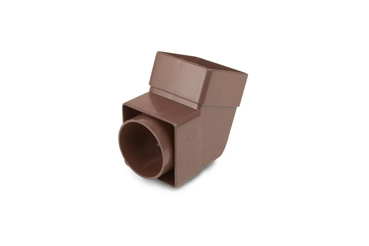 Offset Bend Socket 61mm Brown