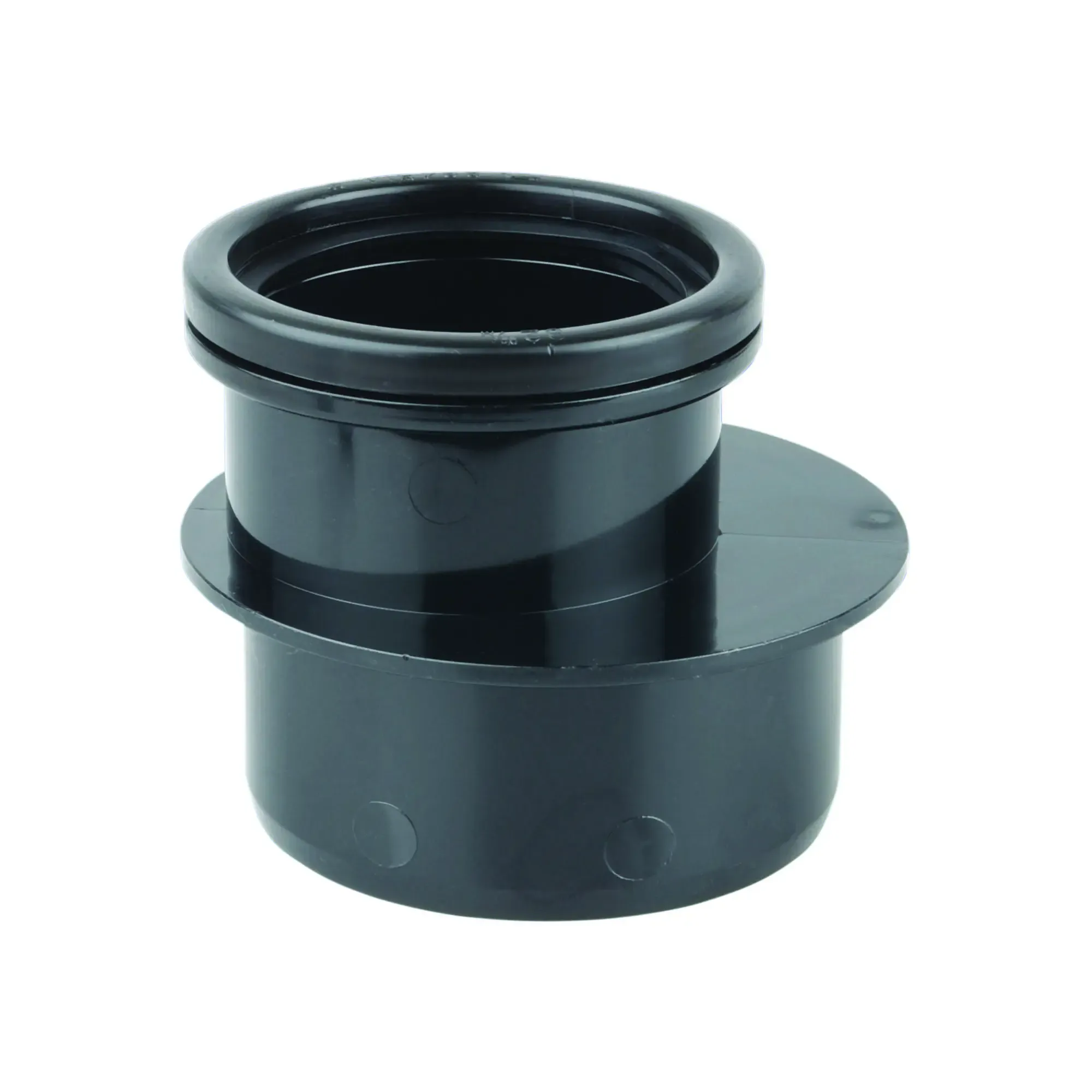 Single Socket Reducer Black 110x82mm