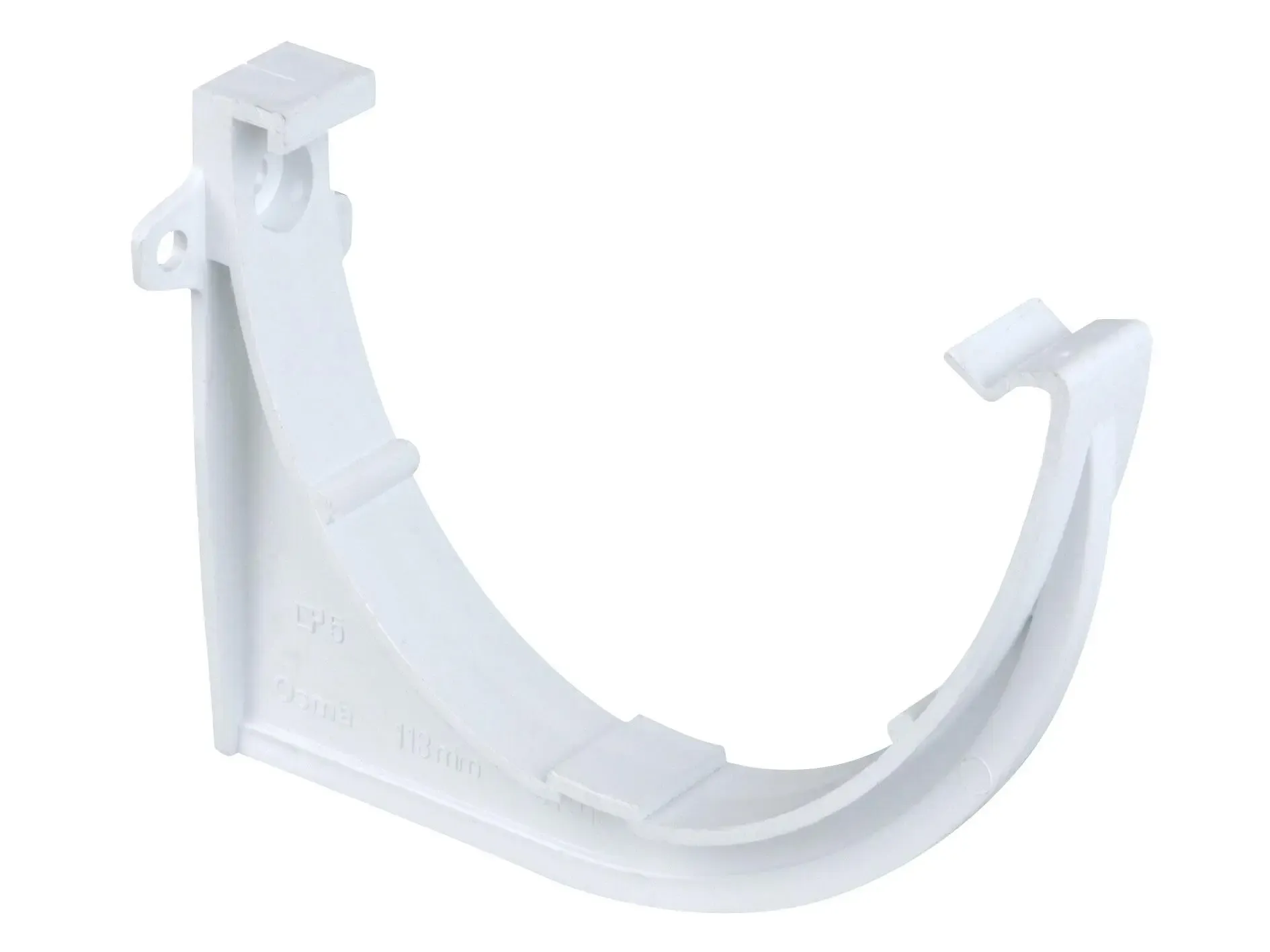 113mm White Gutter Support Bracket