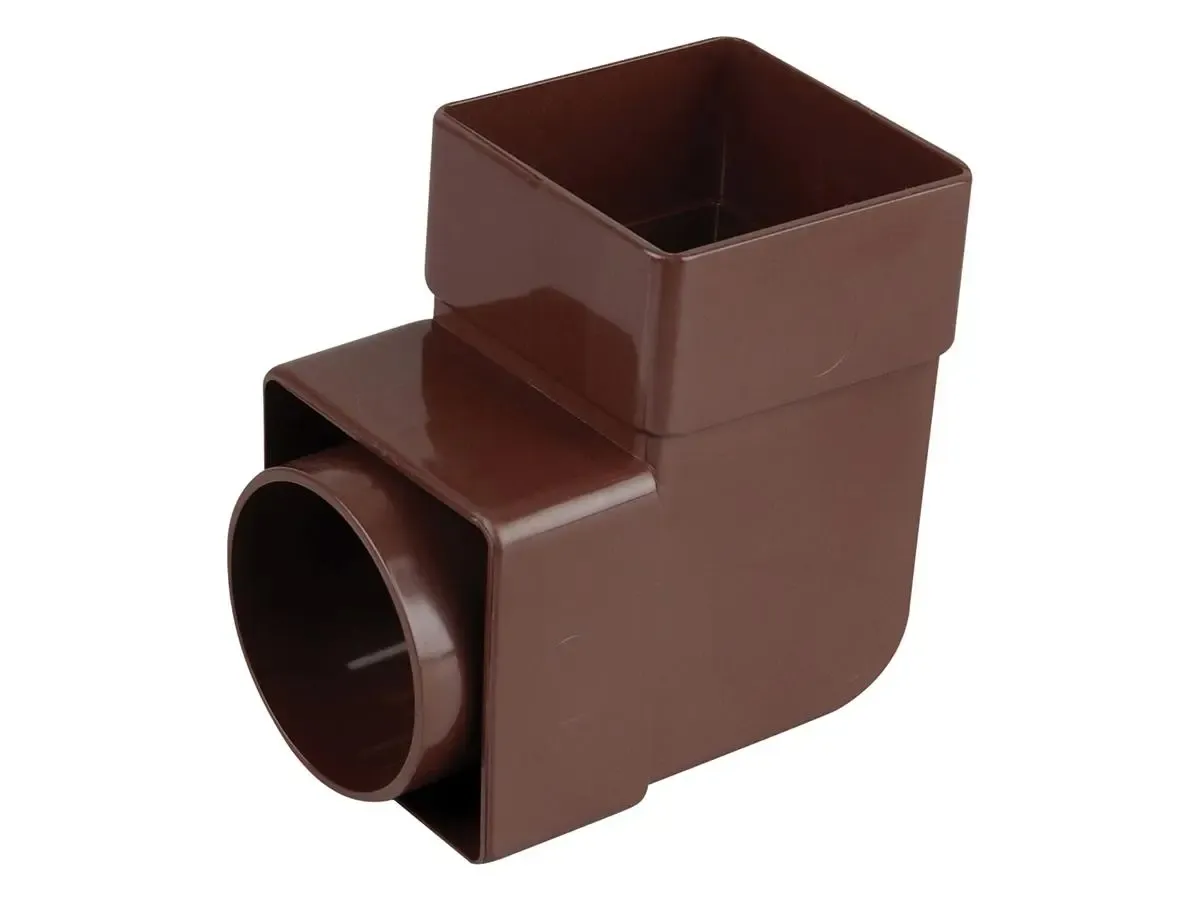 Pipe Bend 87.5° 61mm Brown