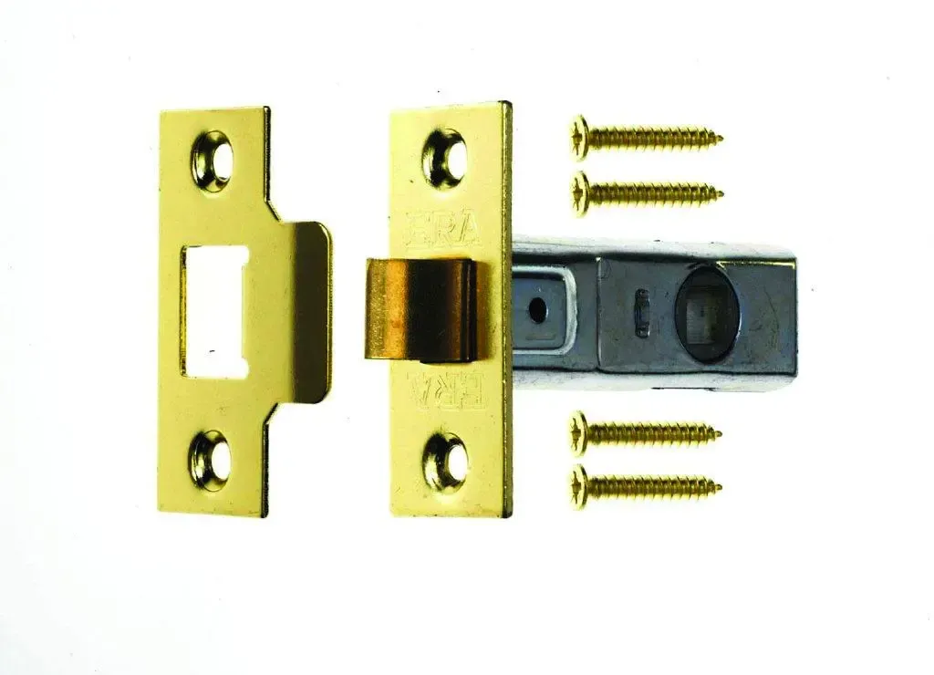 Tubular Mortice Latch 76mm Brass