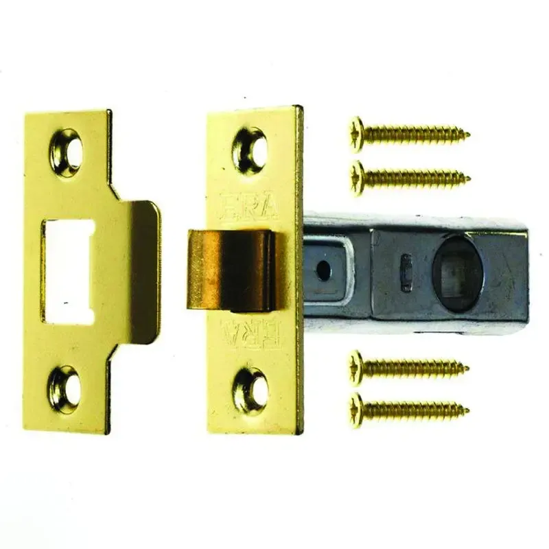 Tubular Mortice Latch 64mm Brass