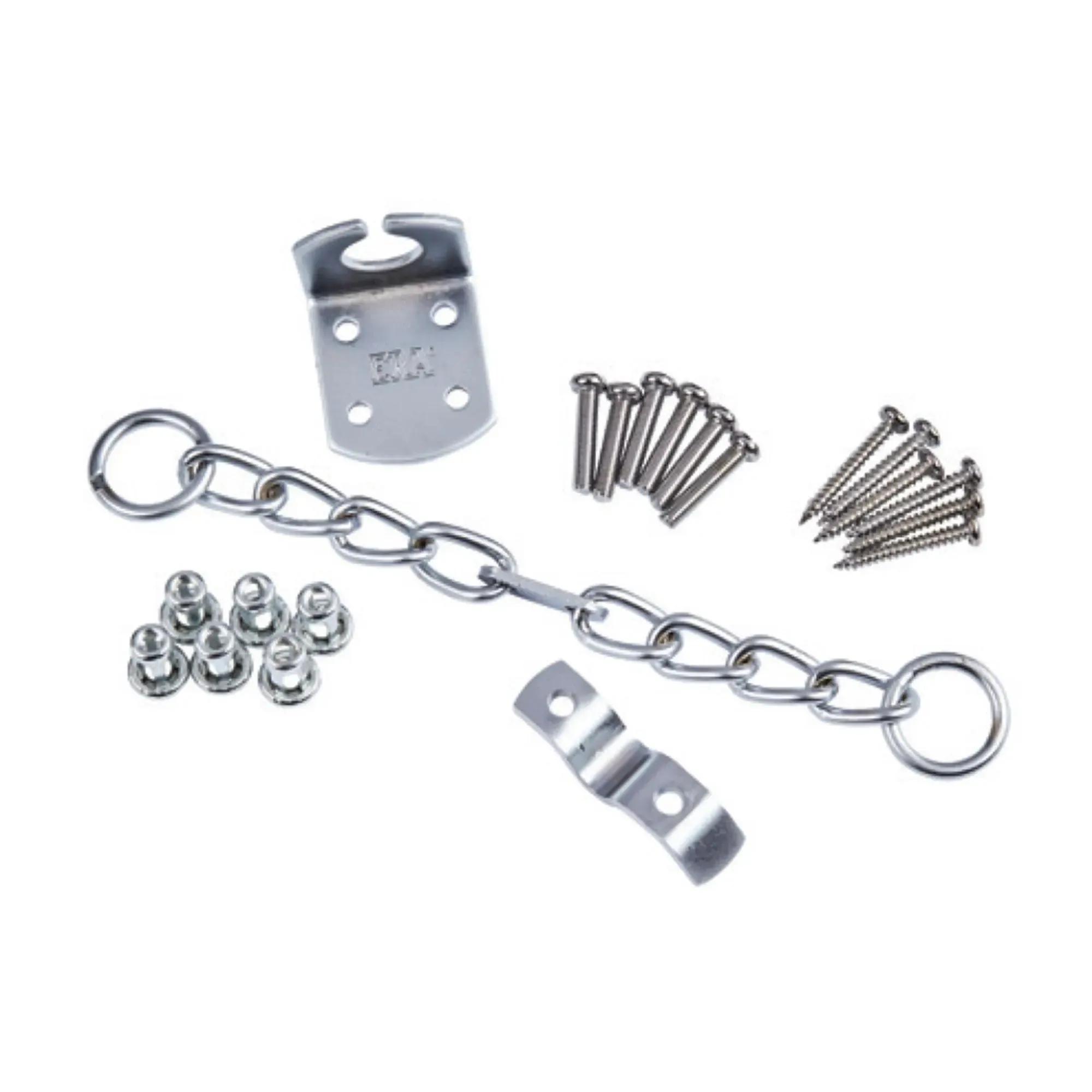 Security Door Chain - Satin Nickel