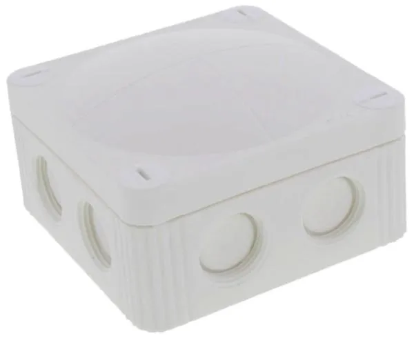 Wiska Junction Box 85x85x51mm (White)