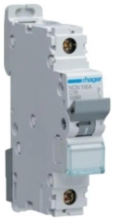 Hager NCN132A MCB SP Type C 32A 10kA