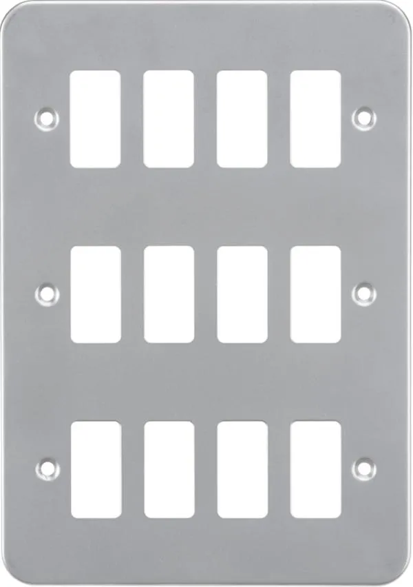 Metalclad 12G grid faceplate