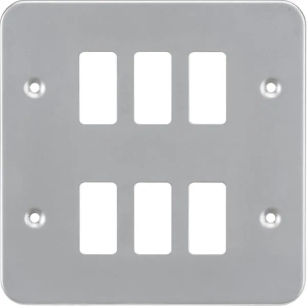 Metalclad 6G grid faceplate