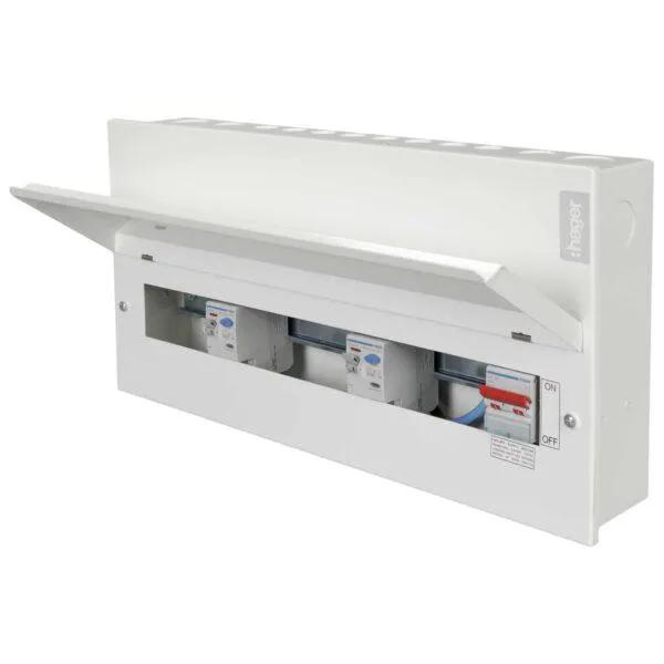 Hager VML916CURK Consumer Unit 16 Way 100A