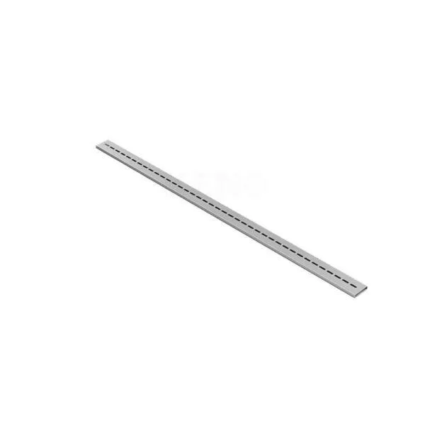 U-clip perforated profile 40x21x2mm/2mb