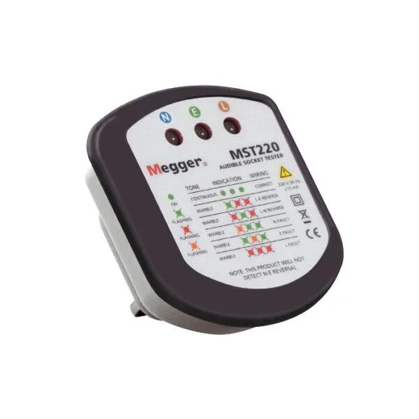 Megger MST220 Audible Socket Tester