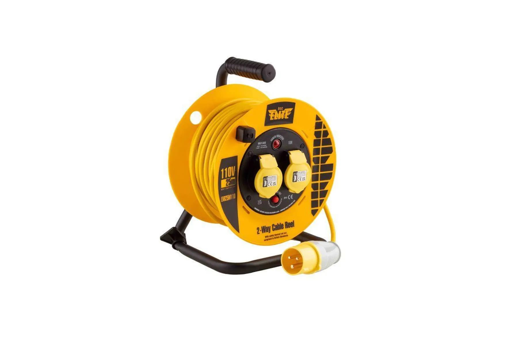 Elite 110 Volt 25 Metre 1.5mm Extension Reel
