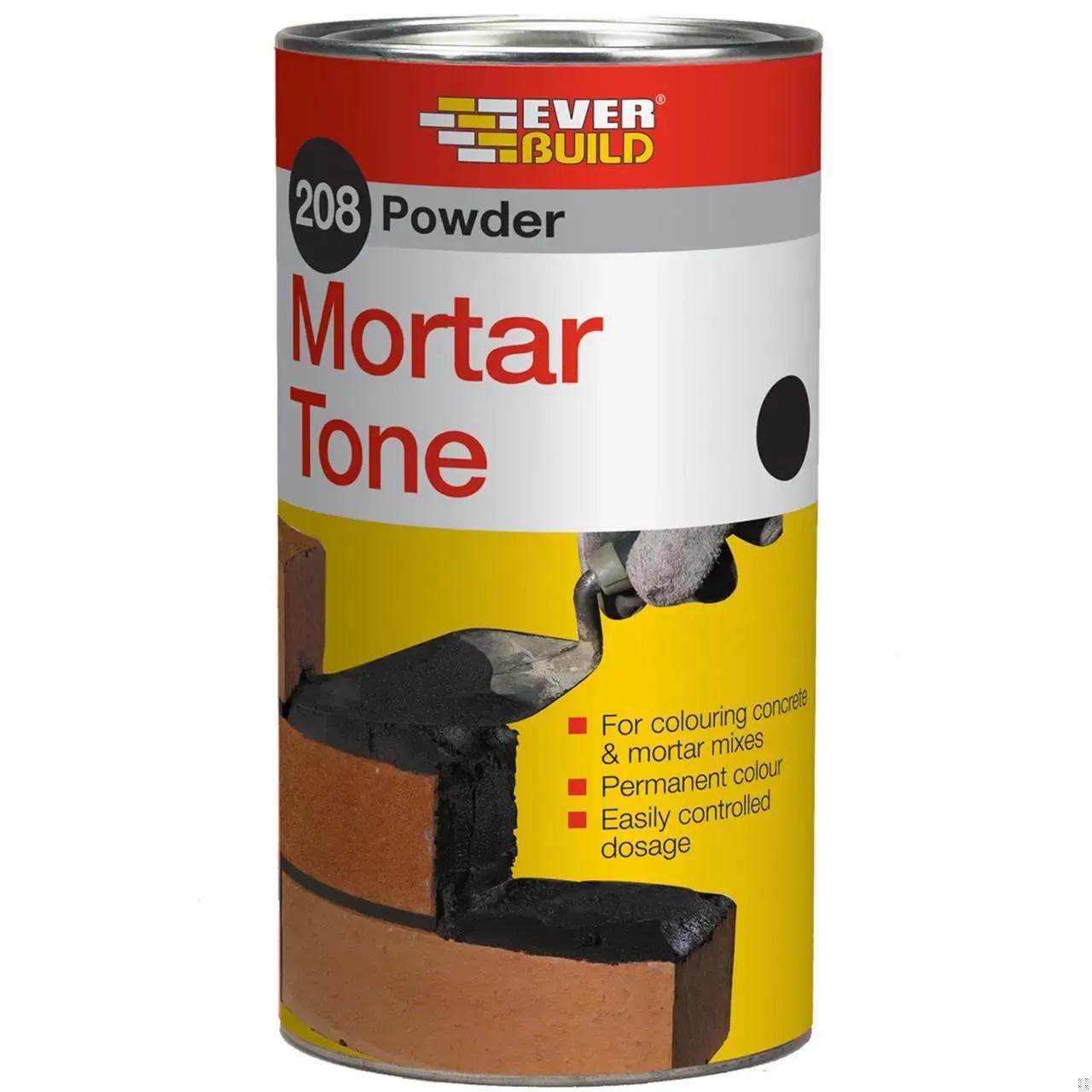 Everbuild Powder Mortar Tone 1kg Black