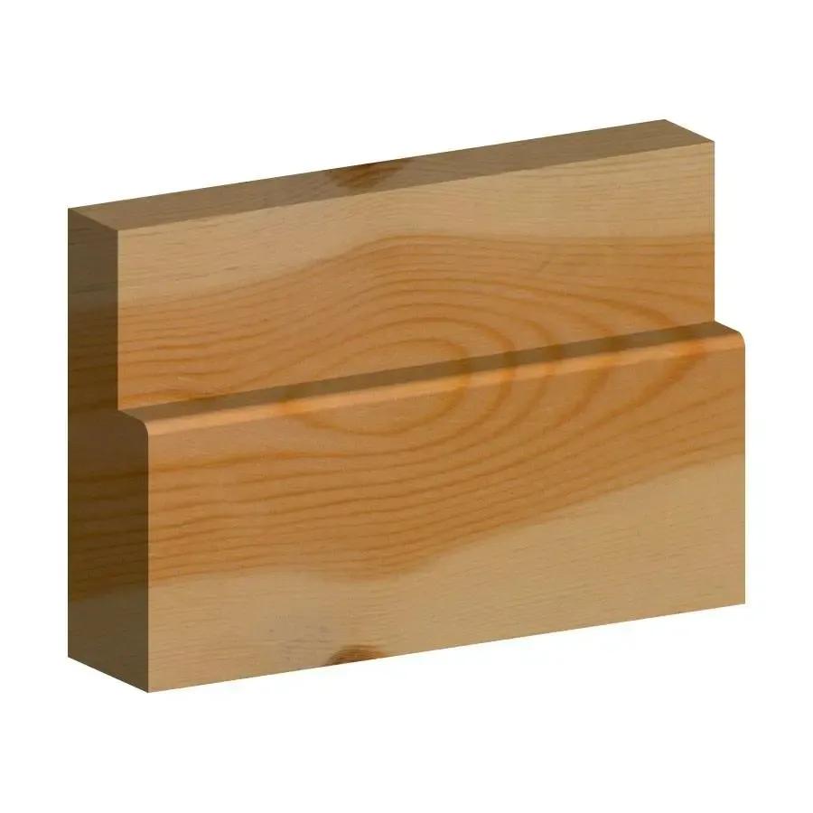 Internal Door Casing Set - Rebated, Size: 6'6 x 2'6, 38mm x 140mm