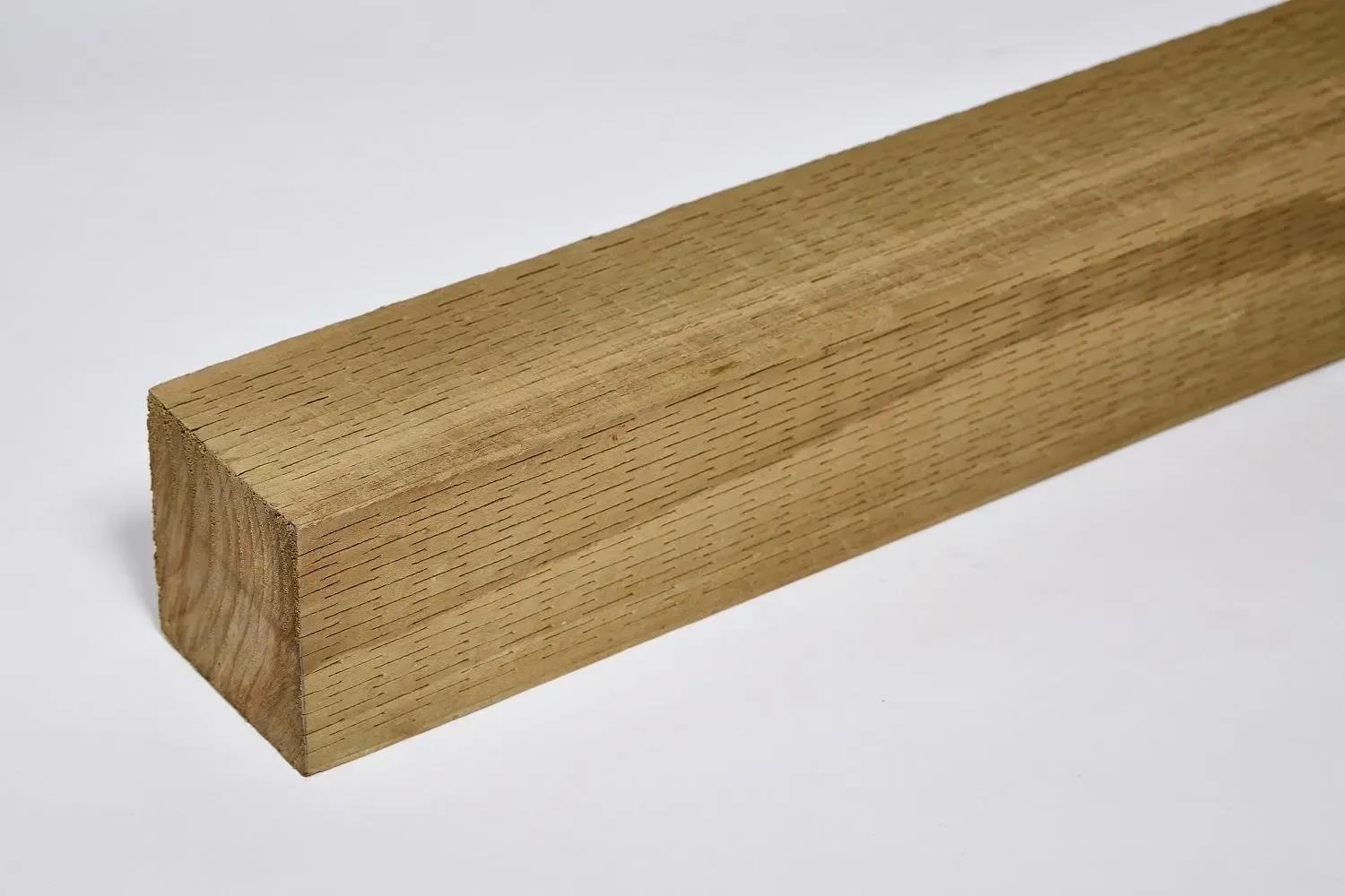 UC4 Incised Fence Post Brown Treated 75 x 75mm x 1.8m (3x3in)