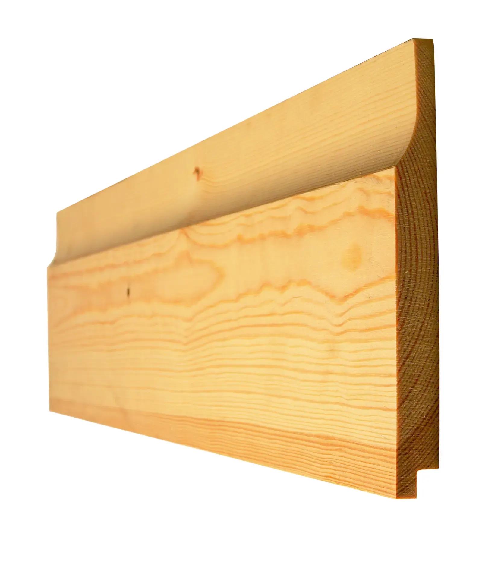 Redwood Rebated Shiplap Cladding 19 x 125mm (Fin. 14.5 x 119) Per Metre