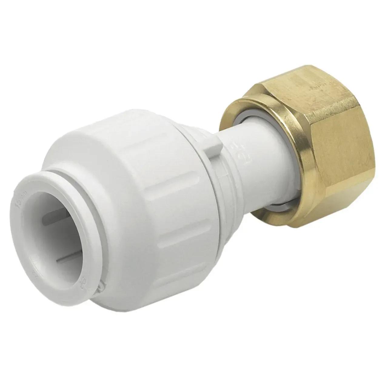Straight Tap Connector 15mm x 1/2"