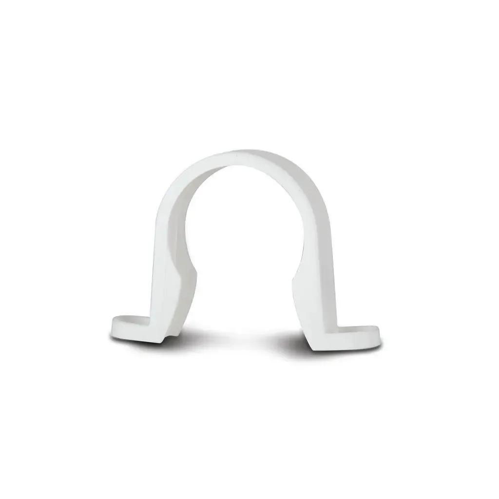 Push Fit Waste 40mm White Pipe Clip