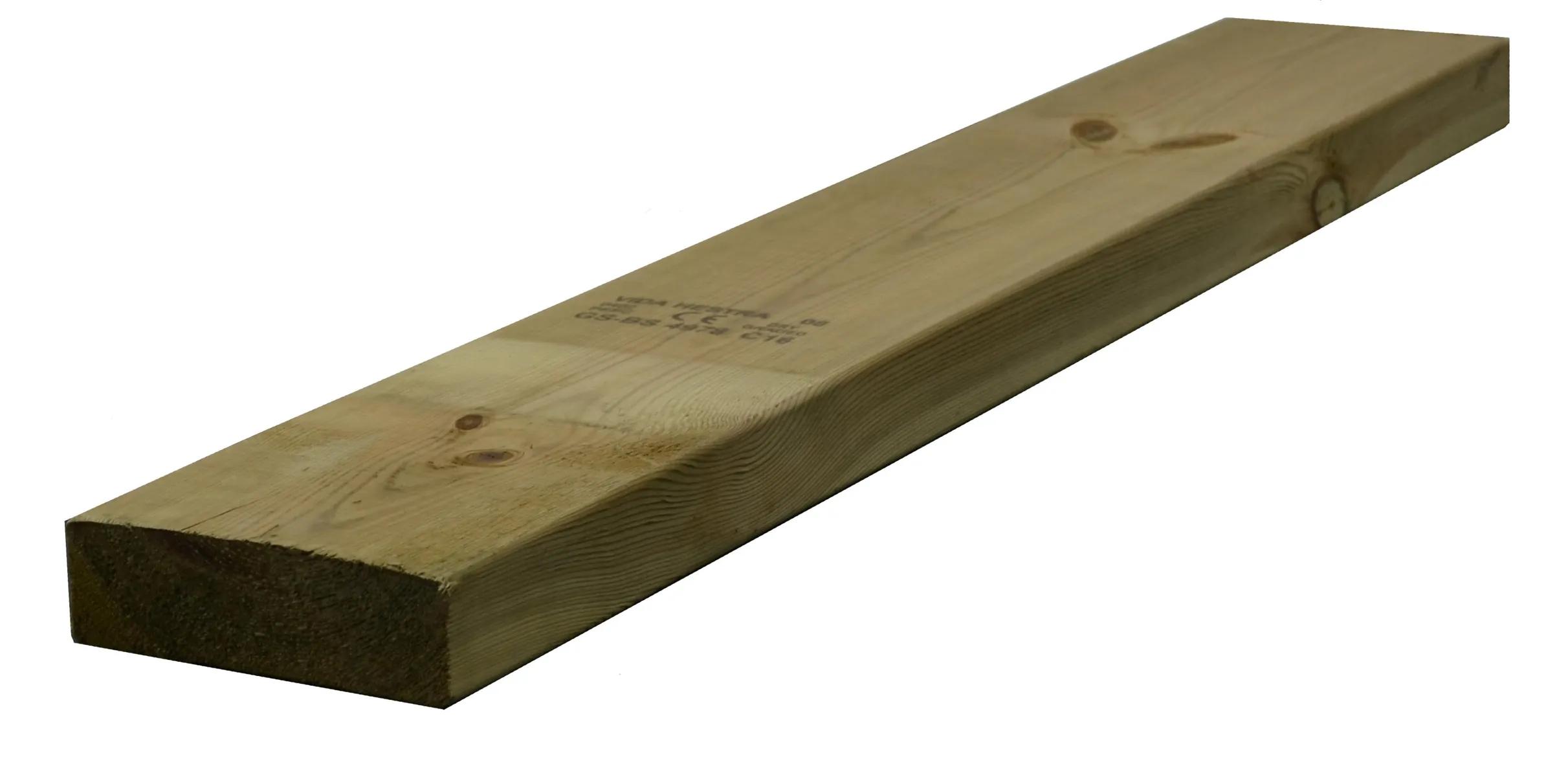 C24 Regularised KD Treated Timber 75 x 150mm x 4.8m (6x3)