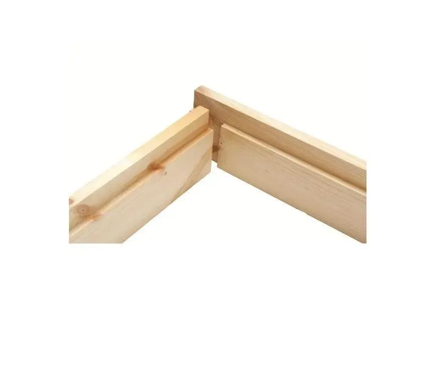Rebated Door Casing Set - Redwood, Size: 38 x 115mm, Finished Size: 762mm x 106mm