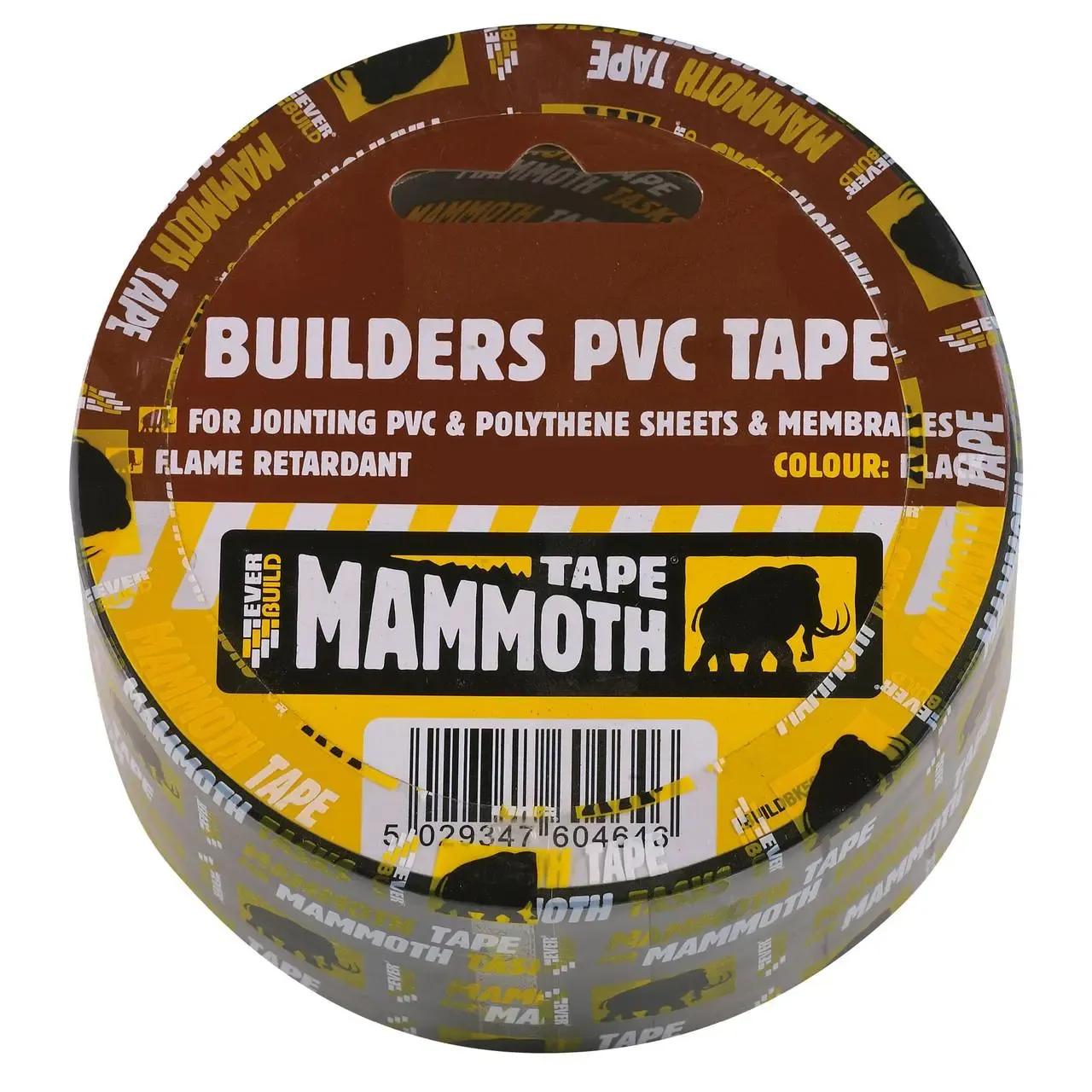 PVC Builder's Tape, 50mm x 33m