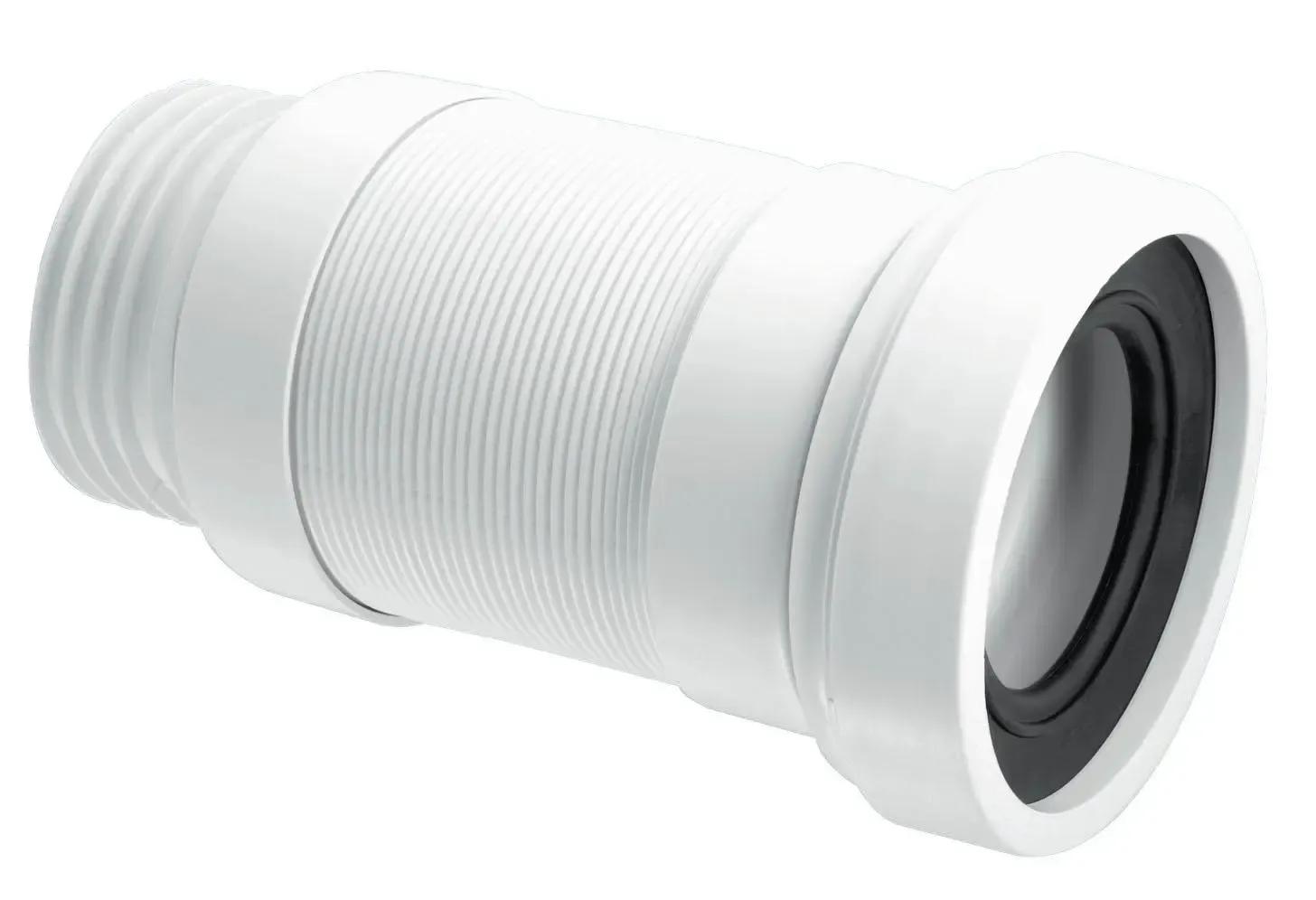 Short Flexible WC Connector for 110mm Soil Pipe
