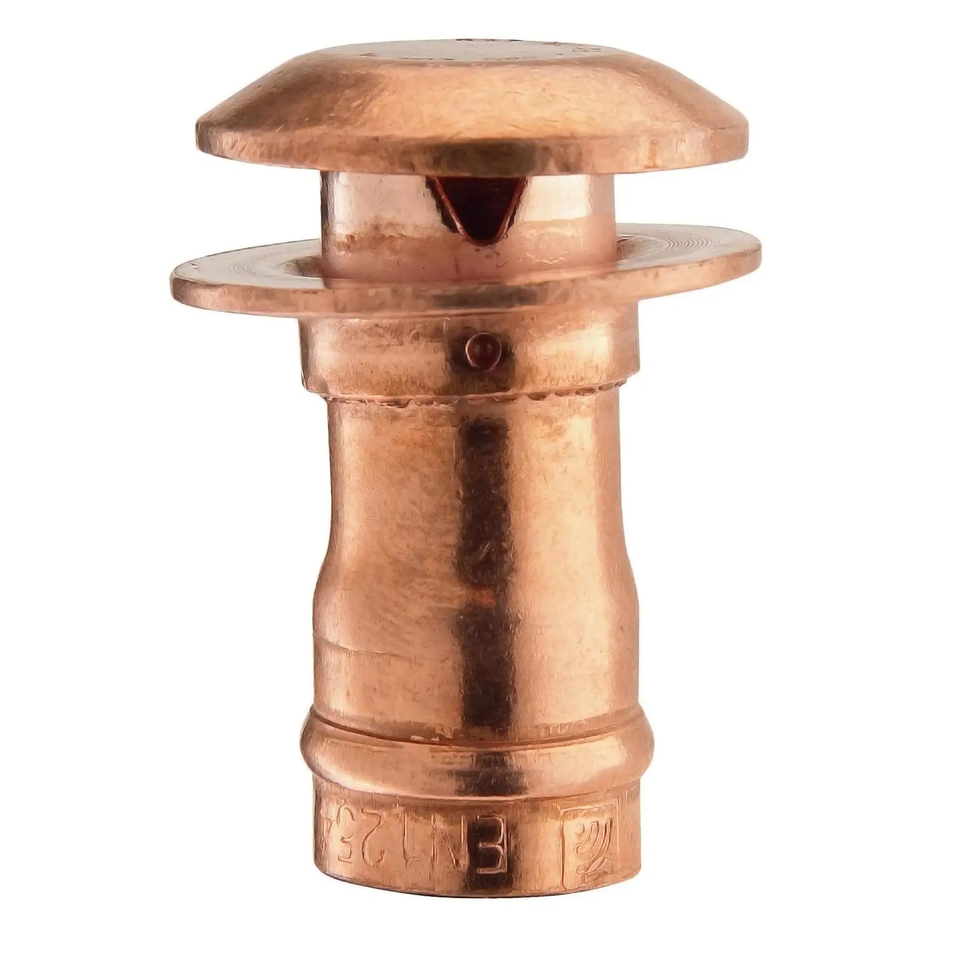 Copper Solder Ring Pipe Cowl 15mm