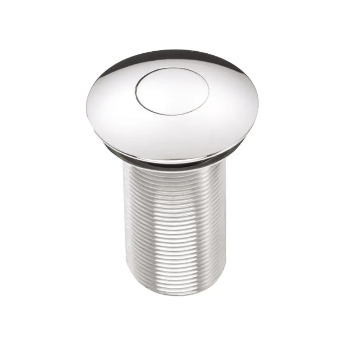 Round Push Basin Waste, Unslotted