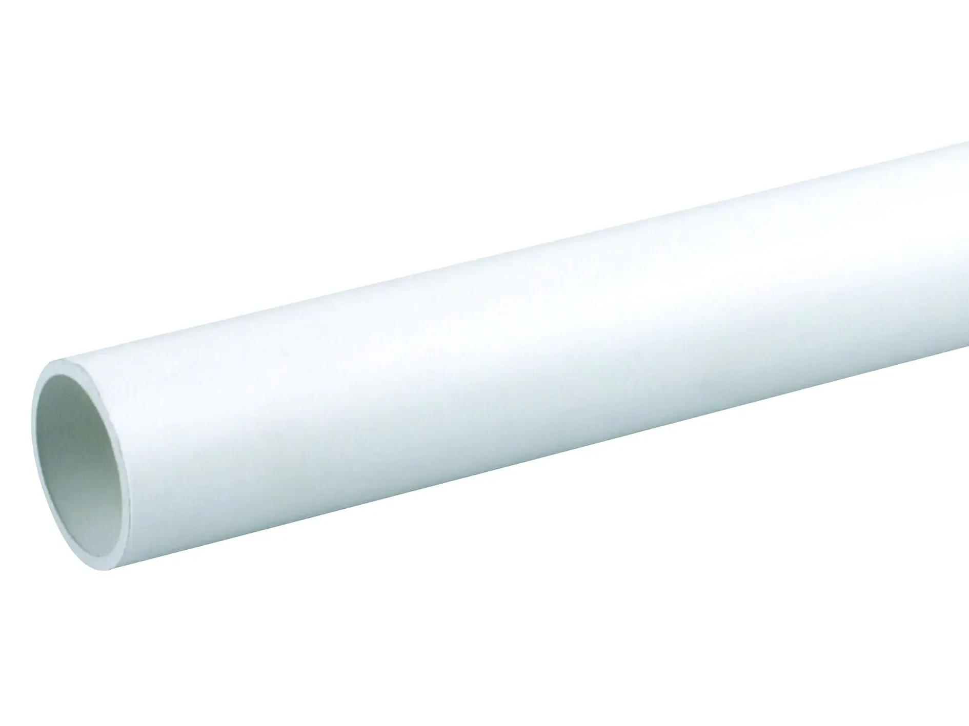 Plain Ended Pipe 50mm White 3m