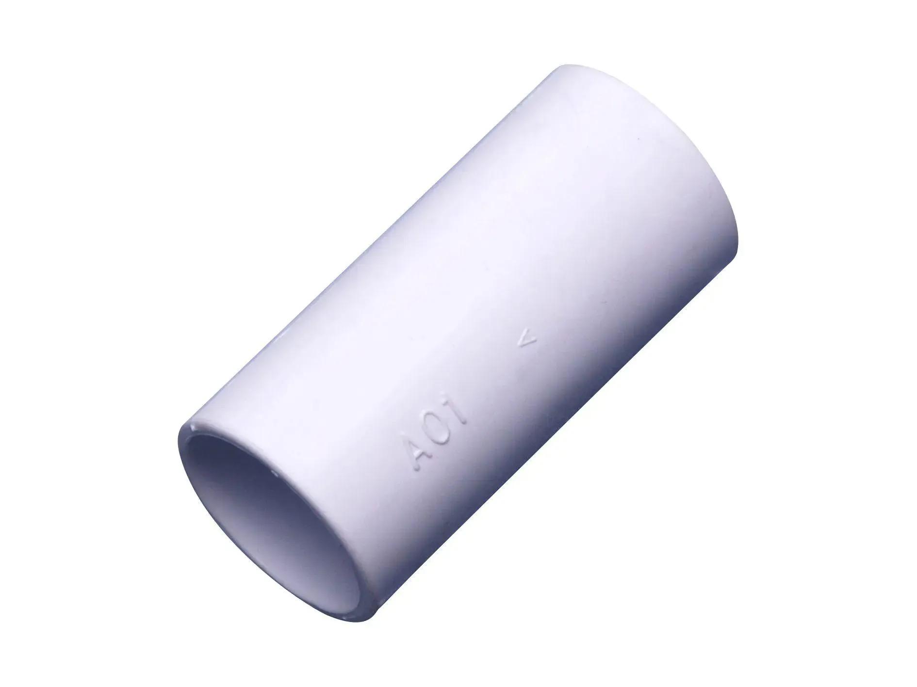 Overflow Solvent Double Socket 21.5mm White