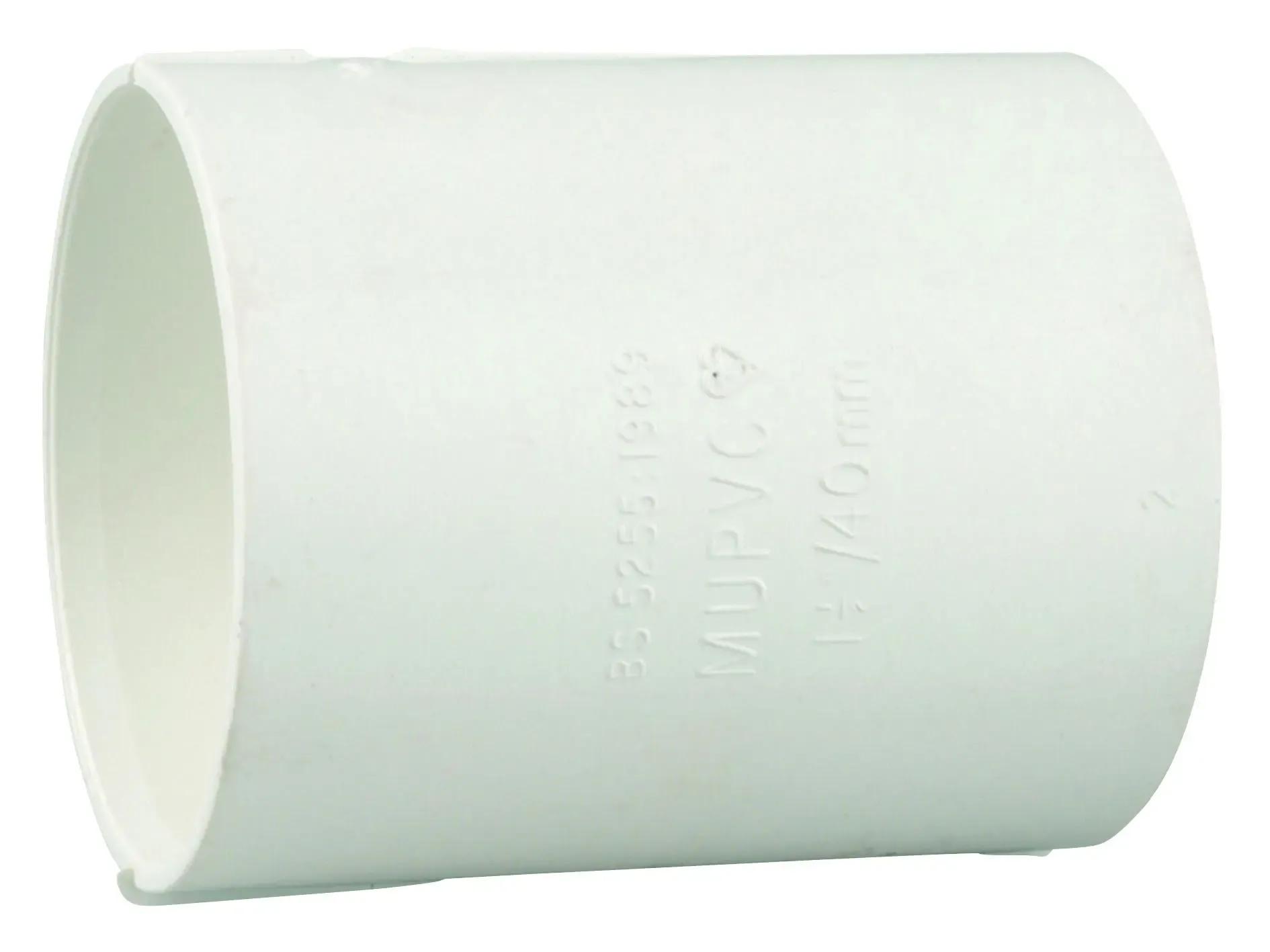Waste System Double Socket White 50mm