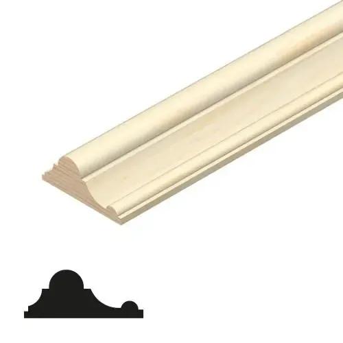 Pine Dado Rail Moulding 69 x 28mm x 2.4m