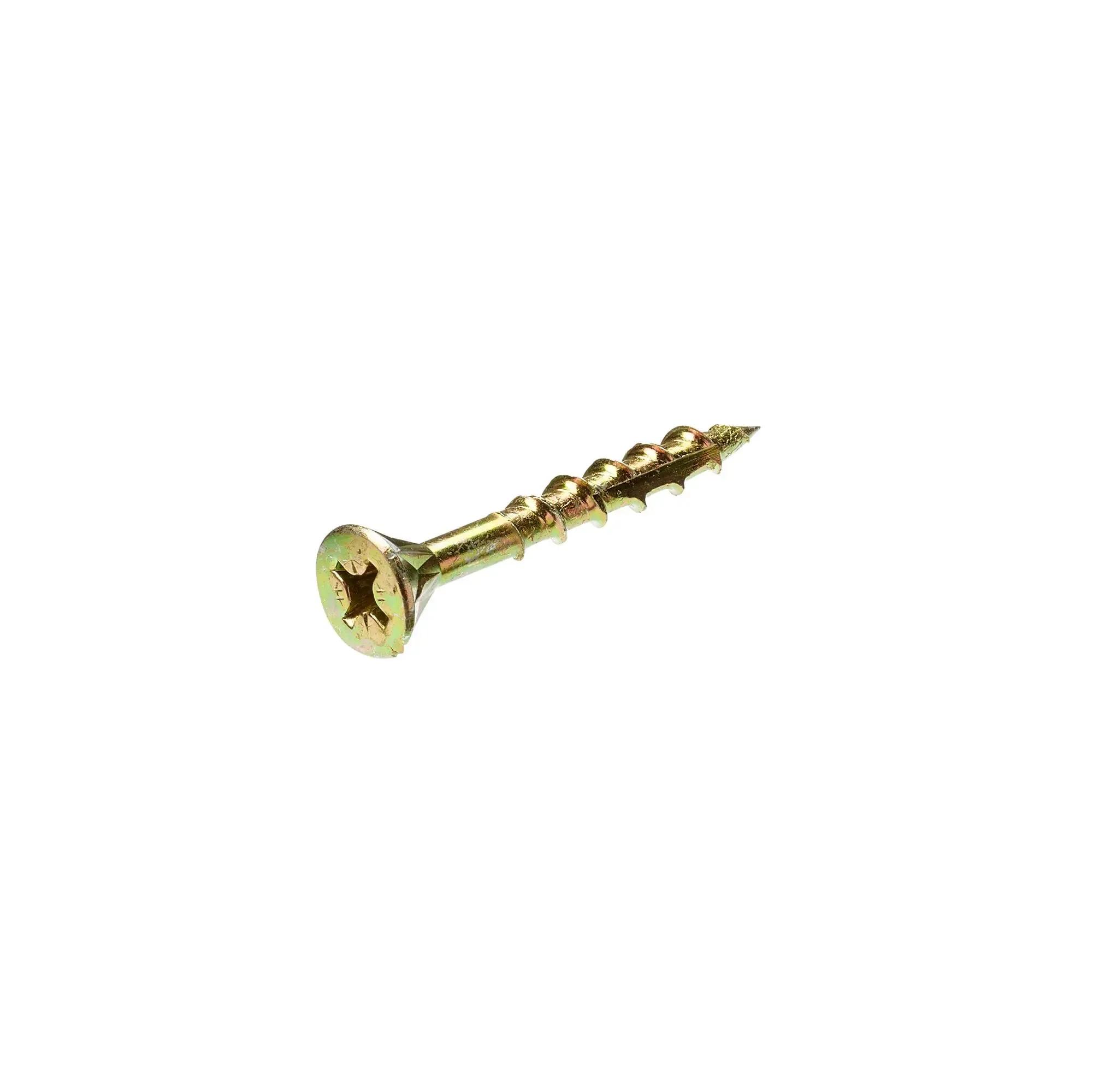 6.0 x 50mm Wood Screw - Gold (Qty.250)