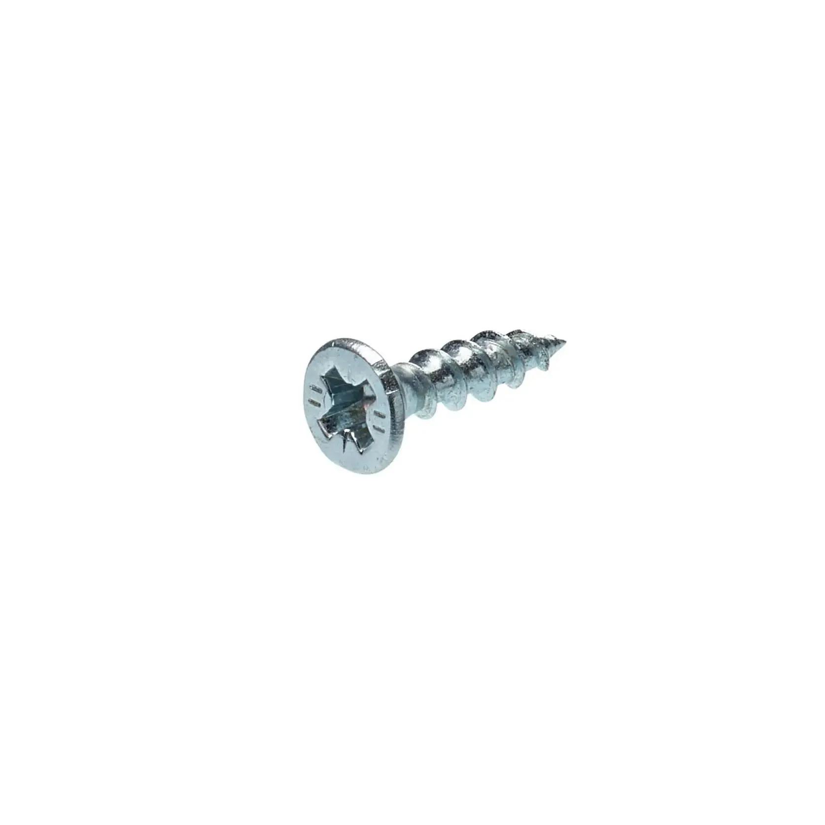 3.5 x 16mm Wood Screw Bright Zinc Plated (Qty.500)