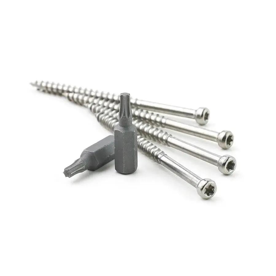 Stainless Steel Fixings with Bit 4.5mm x 60mm (Qty.250)