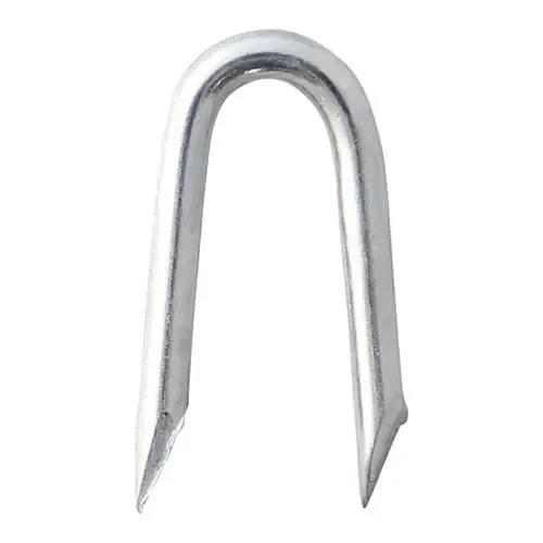 Galvanised Presser Point Staples of 50 x 4mm Size - 1KG Package