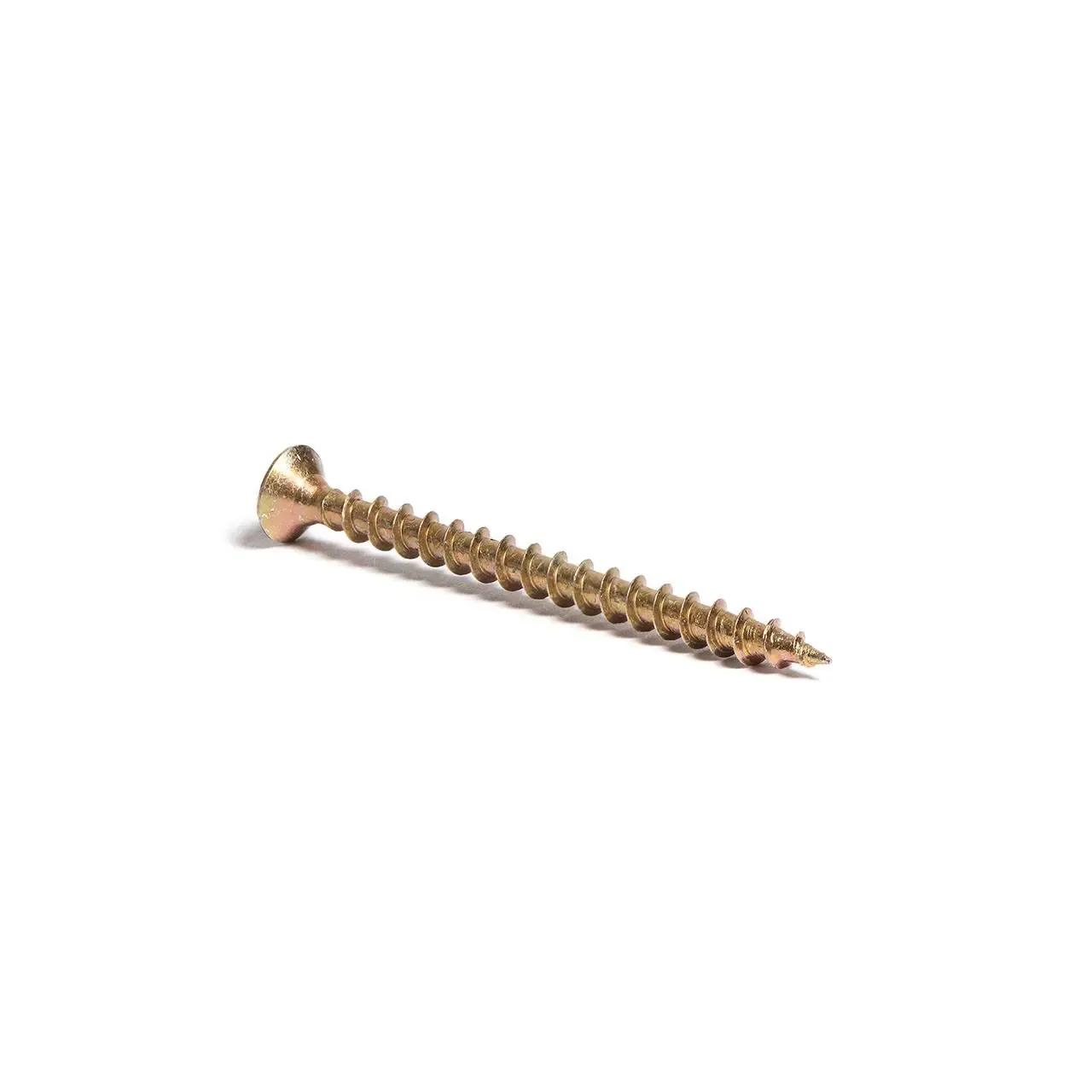 Pozi R2 Screws 3.5 X 16mm Countersunk - Yellow (Qty.200)