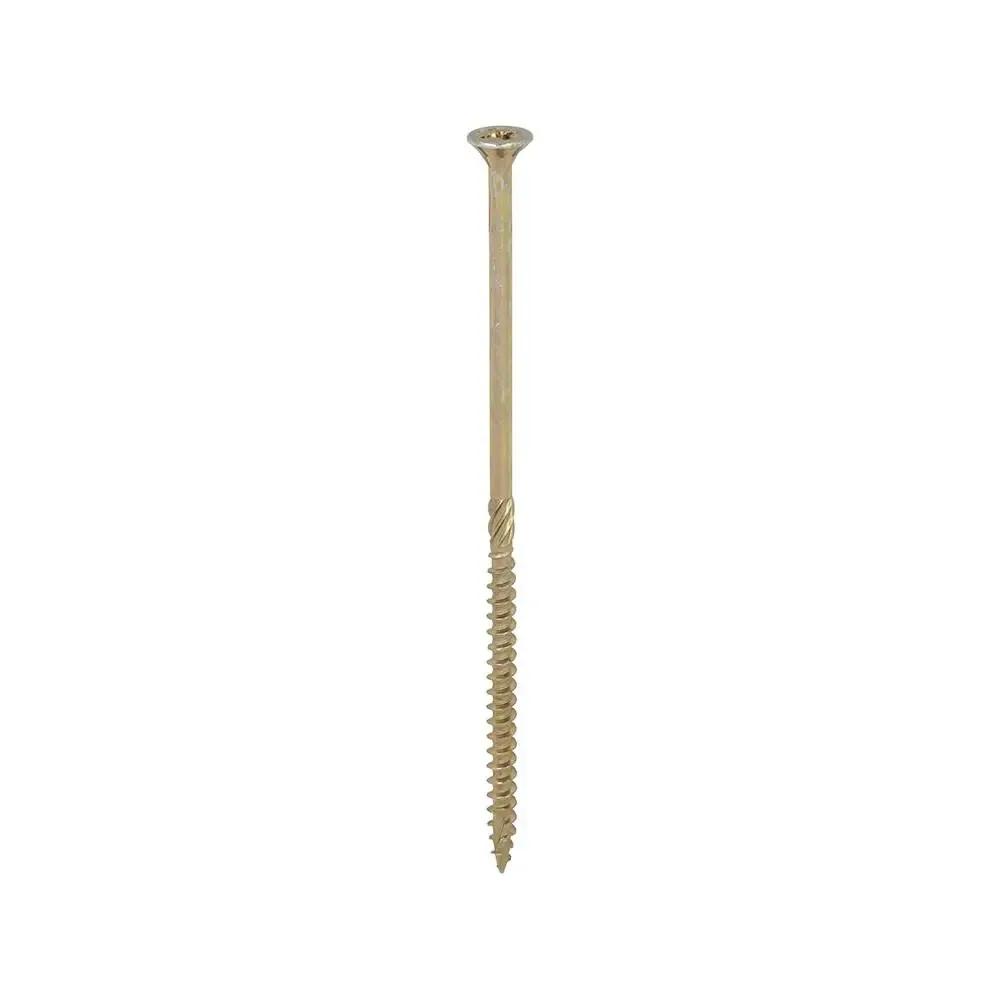 Multi-Purpose Premium Screws - Double Countersunk - Yellow - 6.0 X 150 (Qty.100)