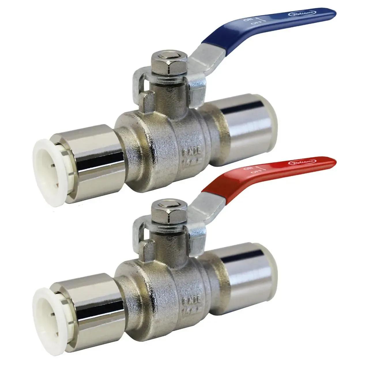 15mm Ball Valve with Commercial Lever, JG SF con RB Handle